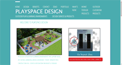 Desktop Screenshot of playspacedesign.com